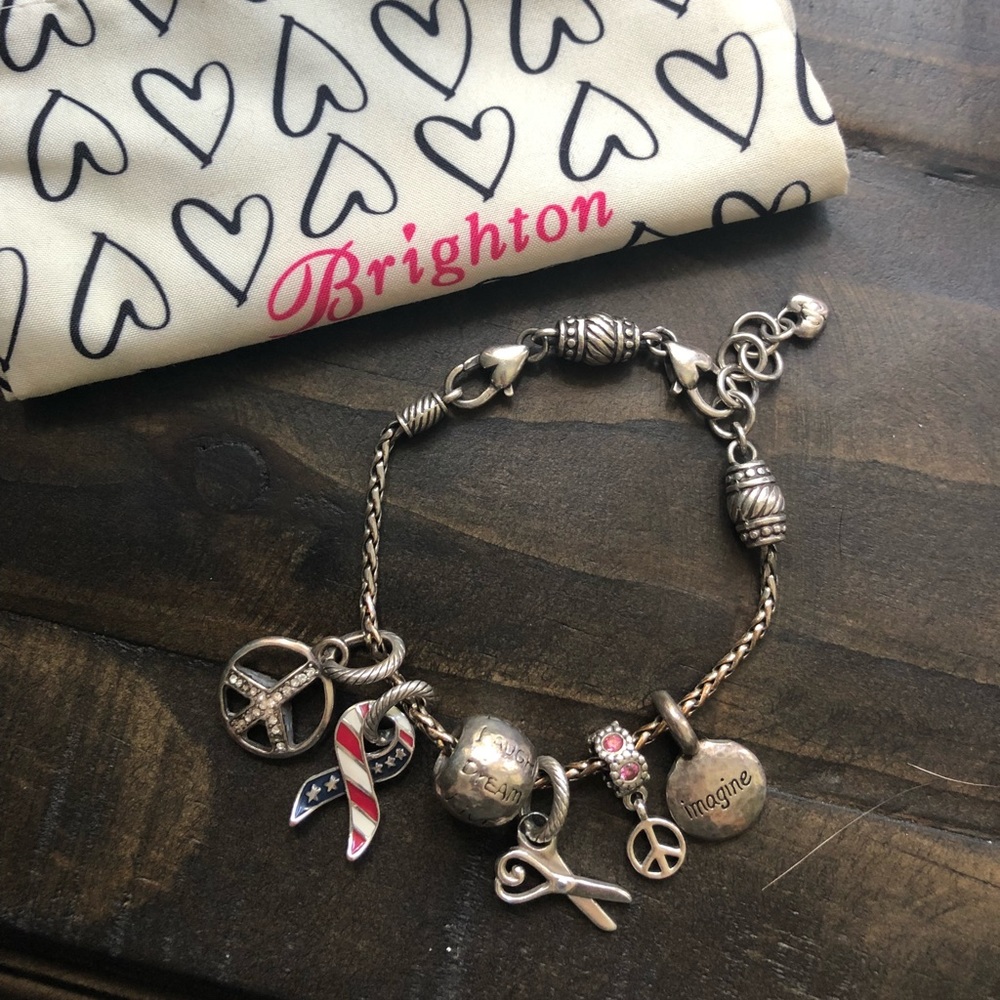 Pandora and Brighton charm bracelet